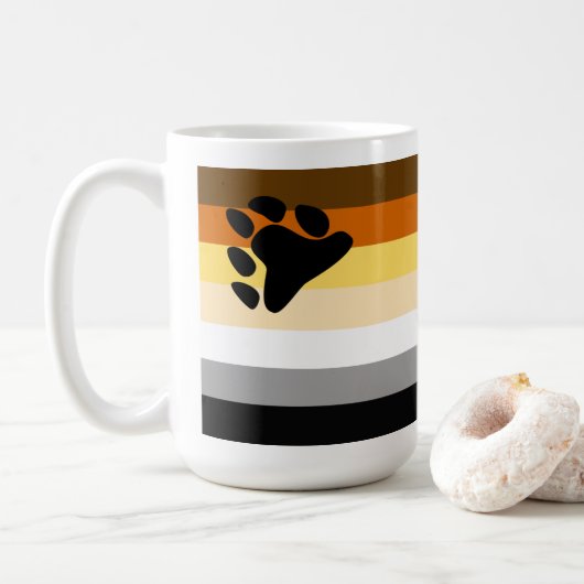 Beer Pride Flag Koffiemok (Met donut)