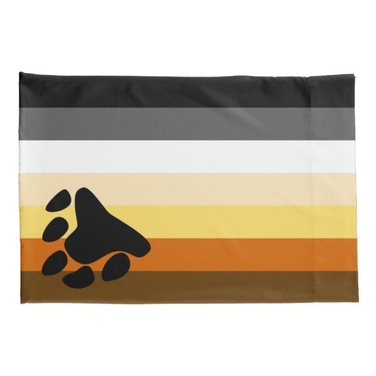 Beer Pride Flag Kussensloop (Achterkant-Rechts)