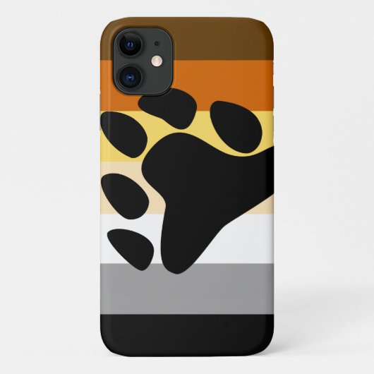 Beer Pride Flag met Paw Case-Mate iPhone Case (Achterkant)
