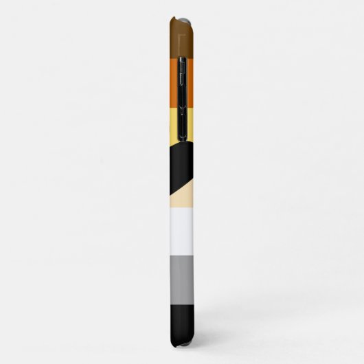 Beer Pride Flag met Paw Case-Mate iPhone Case (Achterkant/links)