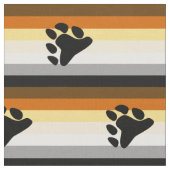 Beer Pride Flag met Paw Stof (Close Up)