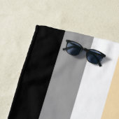 Beer Pride Flag met Paw Strandlaken (In situ)