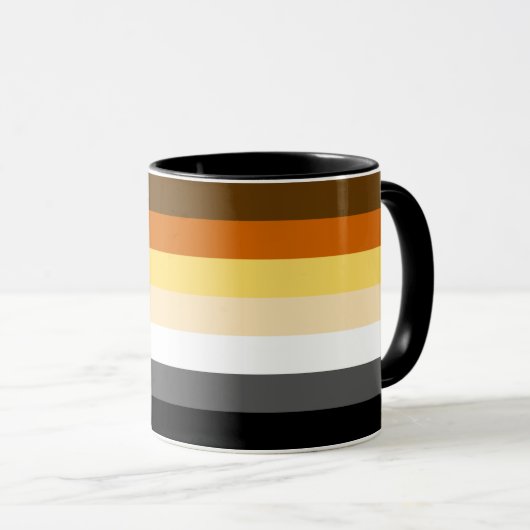 Beer Pride Flag Mok (Voorkant rechts)