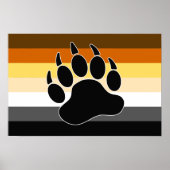 Beer Pride Flag Poster (Voorkant)