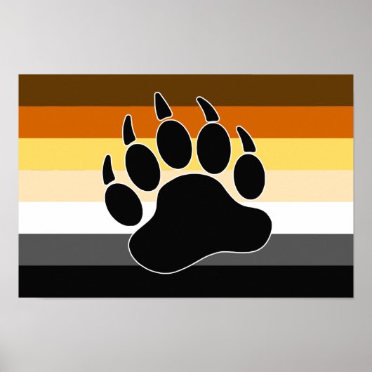 Beer Pride Flag Poster (Voorkant)