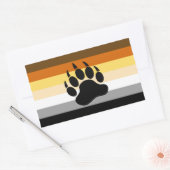 Beer Pride Flag Rechthoekige Sticker (Envelop)