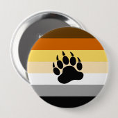 Beer Pride Flag Ronde Button 4,0 Cm (Voorkant /achterkant)