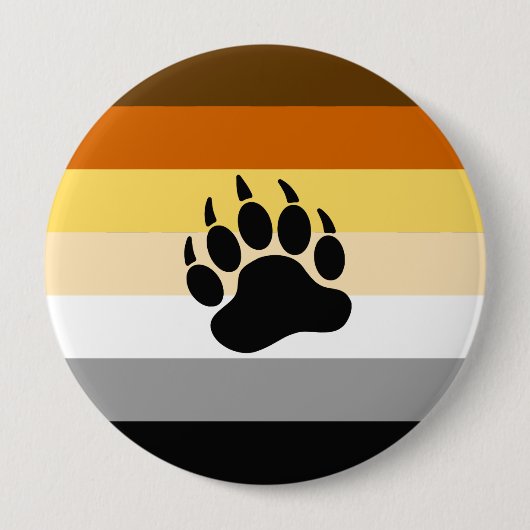 Beer Pride Flag Ronde Button 4,0 Cm (Voorkant)