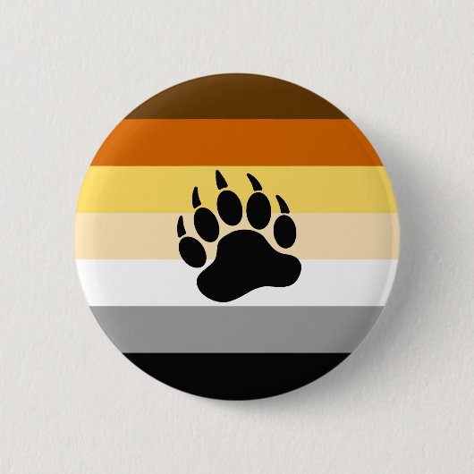 Beer Pride Flag Ronde Button 5,7 Cm (Voorkant)
