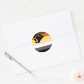 Beer Pride Flag Ronde Sticker (Envelop)