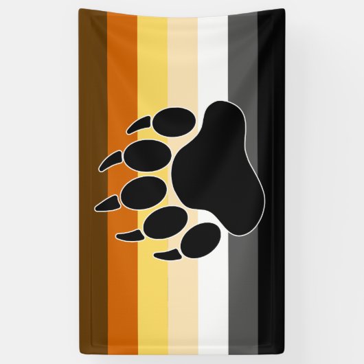 Beer Pride Flag Spandoek (Verticaal)