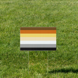 Beer Pride Flag Tuinbord