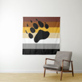 Beer Pride Flag Wandkleed (In situ)