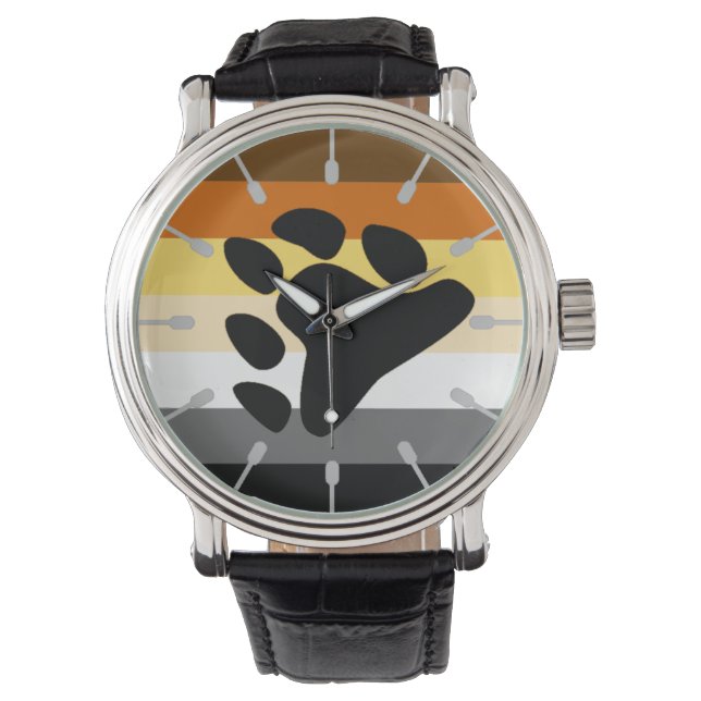 Beer Pride Flag Watch Horloge (Voorkant)