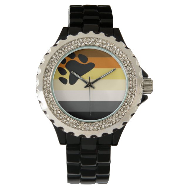 Beer Pride Flag Watch Horloge (Voorkant)