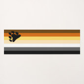 Beer Pride Flag Yogamat (Achterkant (horizontaal))