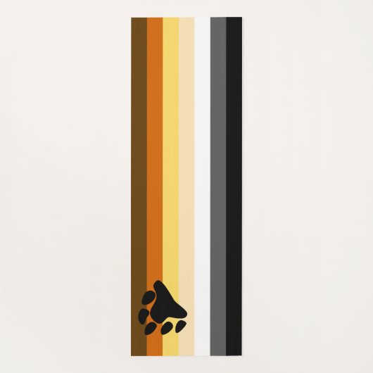 Beer Pride Flag Yogamat (Achterkant)