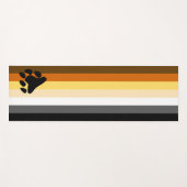 Beer Pride Flag Yogamat (Voorkant (horizontaal))