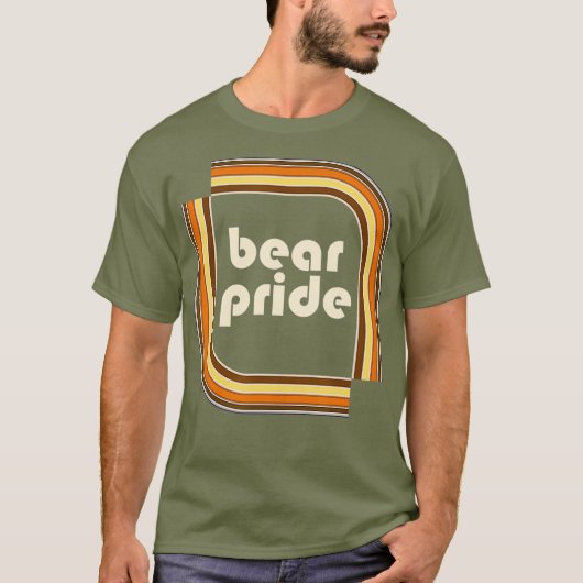 Beer Pride Gay Beer Retro LGBT Gay Pride T-shirt (Voorkant)