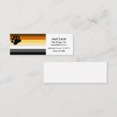 Beer Pride Gay Cruise Card Mini Visitekaartje (Voorkant / Achterkant)