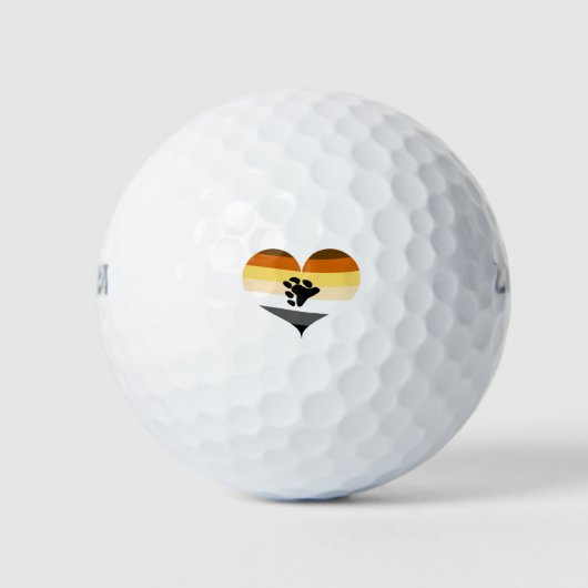 Beer Pride Golfballen (Voorkant)