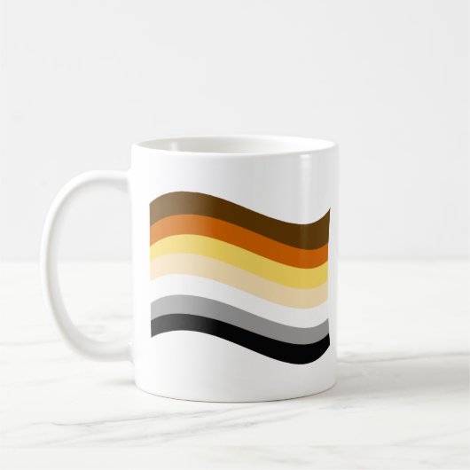 Beer Pride Golvende Vlag Koffiemok (Links)