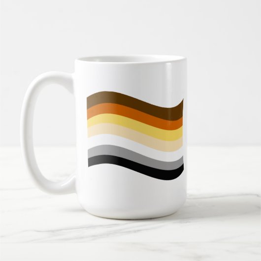 Beer Pride Golvende Vlag Koffiemok (Links)