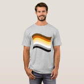 Beer Pride Golvende Vlag T-shirt (Voorkant volledig)