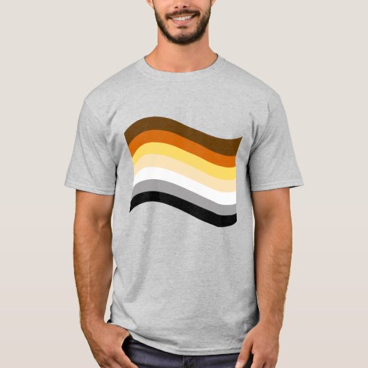 Beer Pride Golvende Vlag T-shirt (Voorkant)