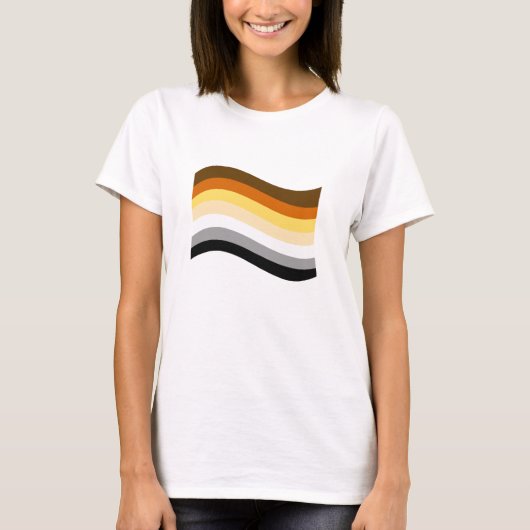 Beer Pride Golvende Vlag T-shirt (Voorkant)