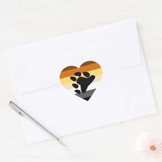 Beer Pride Hart Sticker (Envelop)