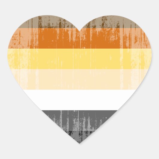 Beer Pride Hart Sticker (Voorkant)