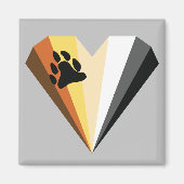 Beer Pride hartmagneet Magneet (Voorkant)