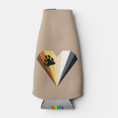 Beer Pride Heart Bottle Koeler (Voorkant)