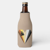Beer Pride Heart Bottle Koeler (Fles Voorkant)