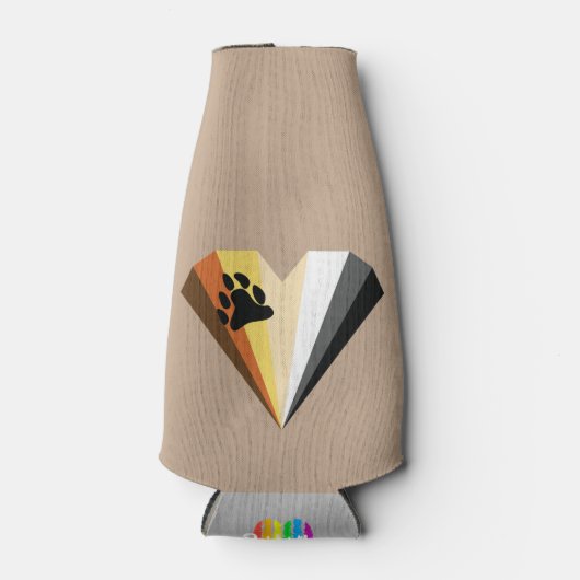 Beer Pride Heart Bottle Water Cooler (Voorkant)