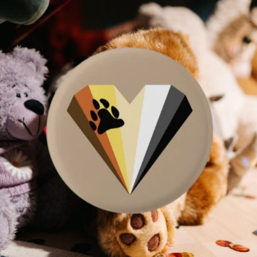 Beer Pride Heart Button