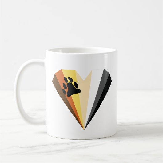 Beer Pride Heart Classic Mok (Links)