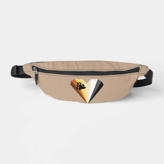 Beer Pride Heart Fanny Pack Heuptasje (Voorkant)