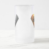 Beer Pride Heart Frosted Glass Mok (Center)