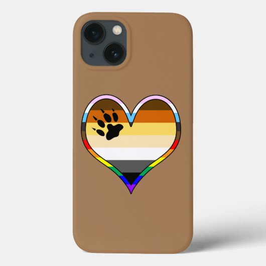 Beer Pride Heart Hoesje-Mate iPhone Case (Achterkant)