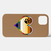 Beer Pride Heart Hoesje-Mate iPhone Case (Achterkant (horizontaal))