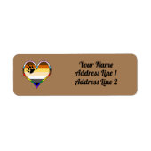Beer Pride Heart Label (Voorkant)