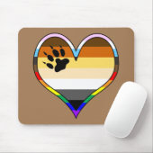 Beer Pride Heart Muismat (Met muis)
