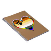 Beer Pride Heart Notitieboek (Rechterzijde)