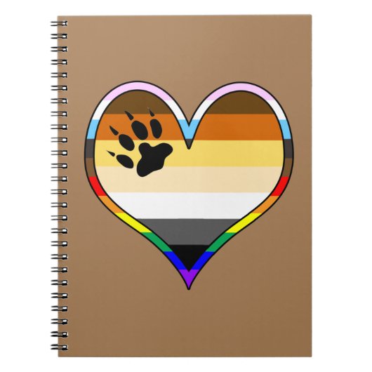 Beer Pride Heart Notitieboek (Voorkant)