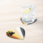 Beer Pride Heart Paper Onderzetter (Insitu)