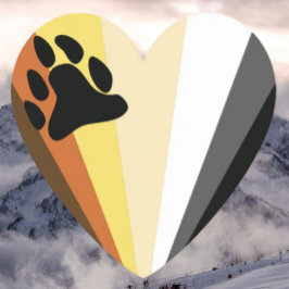 Beer Pride Heart Paper Onderzetter