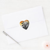 BEER PRIDE HEART RONDE STICKER (Envelop)