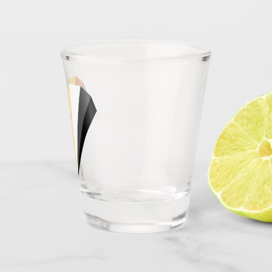 Beer Pride Heart Shot Glass Shot Glas (Rechts)